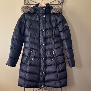 Utex Classic Black Puffer Jacket/Parka